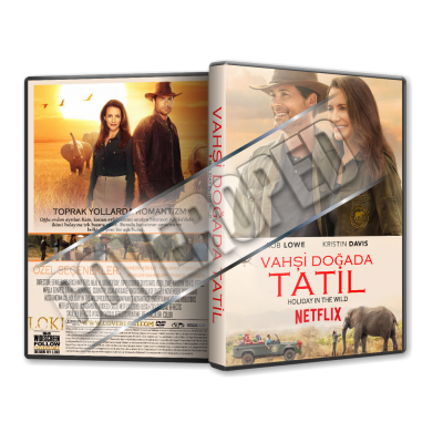 Holiday in the Wild - 2019 Türkçe Dvd Cover Tasarımı